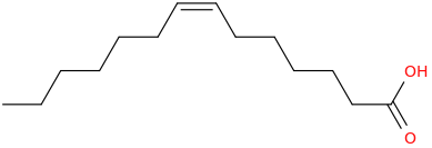 7 tetradecenoic acid, (7z) 